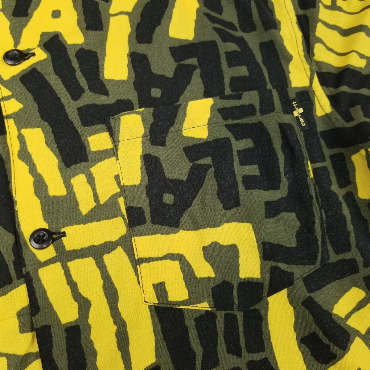 Carhartt WIP Fela Kuti Shirt Button Up Short Sleeve Black