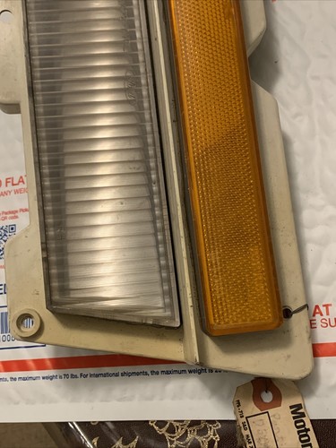 1977-79 Lincoln Continental Fender Marker Turn Signal Light Assembly RH Pass OEM - Bild 11 von 16