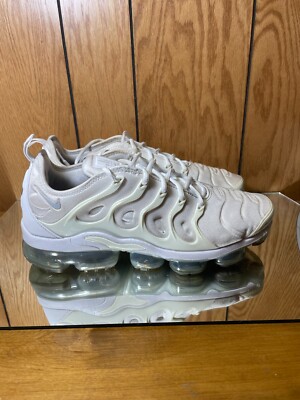 Men's Nike Air VaporMax Plus ''Triple White'' Shoes (924453-100) Size 12