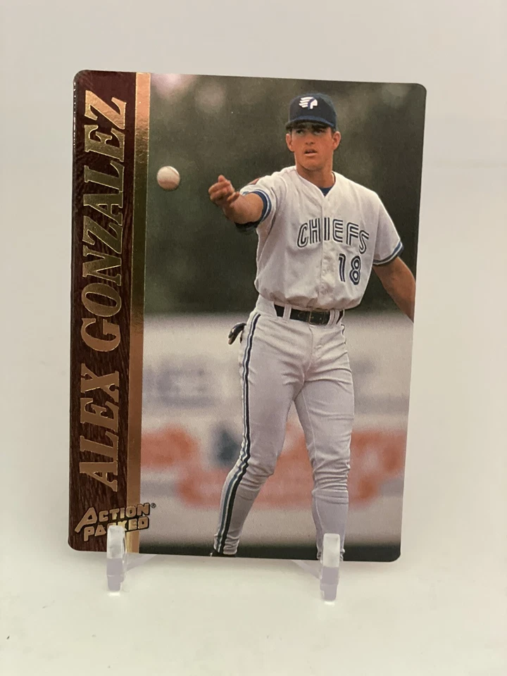1995 Action Packed Minor League Alex Gonzalez #11 RC - Image 2 of 4