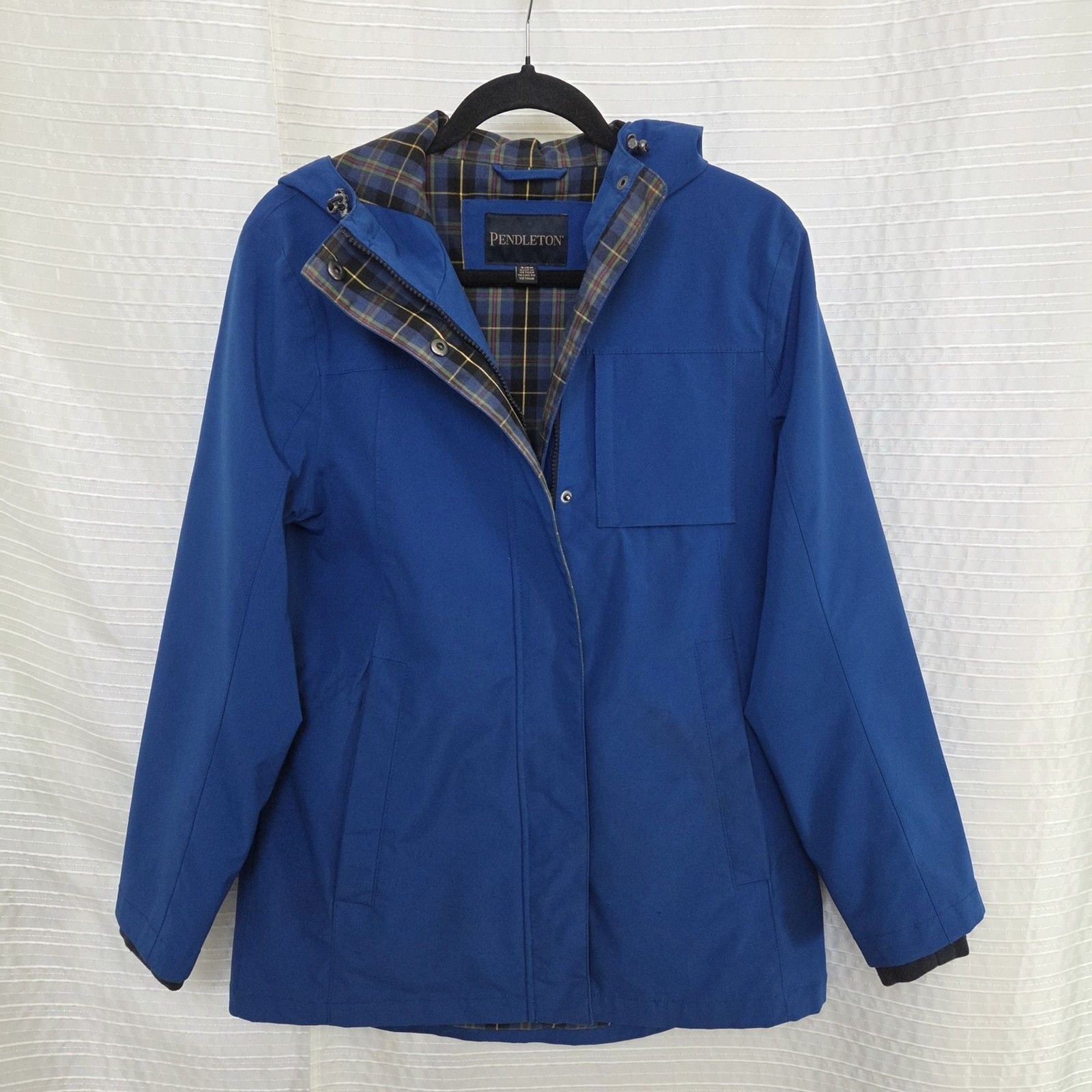 Pendleton Waterproof Trail Jacket Plaid Lining Bl… - image 10