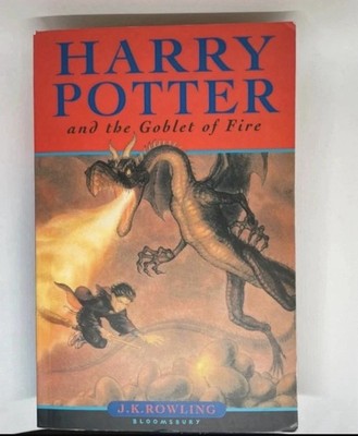 Harry Potter und der Feuerkelch - UK Version Bloomsbury First Edition
