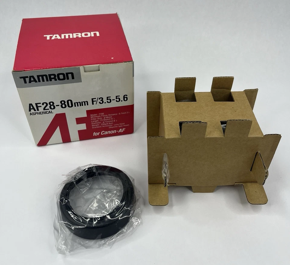 Tamron AF 28-80mm F/3.5-5.6 For Canon-AF Compatible NEW - Image 4 of 4