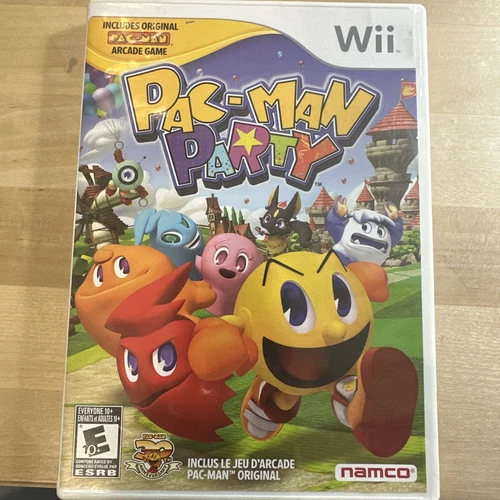 Pac-Man Party Game Complete! Nintendo Wii Complete w/ Manual