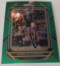 2023 WNBA Panini Prizm Rebekah Gardner Green Prizm #98 Chicago Sky Basketball 🏀