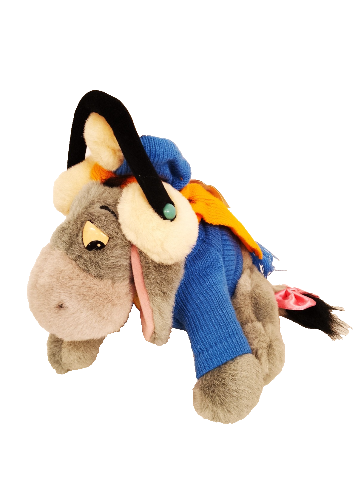 Walt Disney World Holiday Eeyore with Tags.  Retired. UNUSED