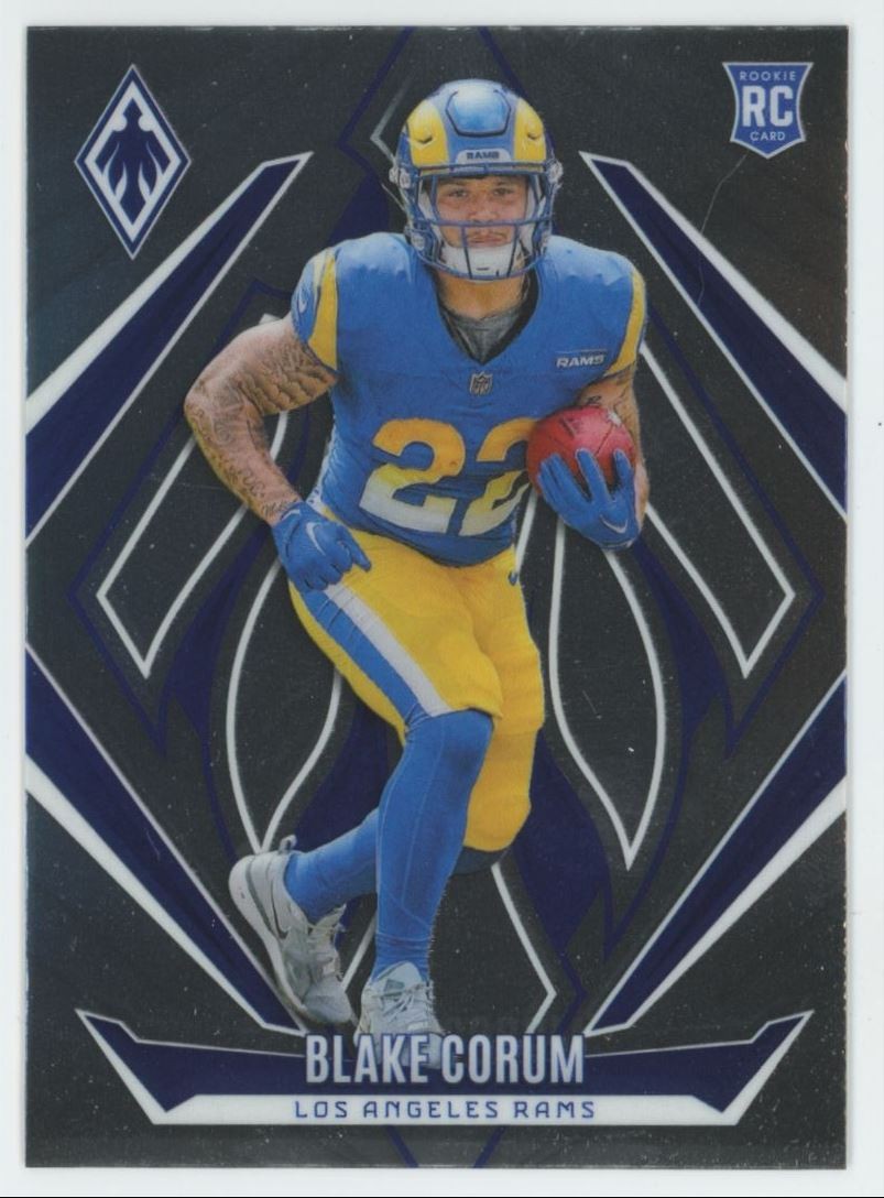 2024 Panini Phoenix Blake Corum Rookie Los Angeles Rams #158 C24