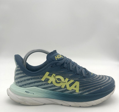 Hoka One One Mach 5 Bluesteel Sunlit Ocean Men s 8D Athletic Sneakers Women s 10