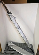 Coolibar UPF 50 48 Inch Umbrella - Silver Large Calotta