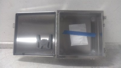 Hoffman A20H2006SSLP 20 x 20 x 6 In Wall Mount Stainless Steel Enclosure