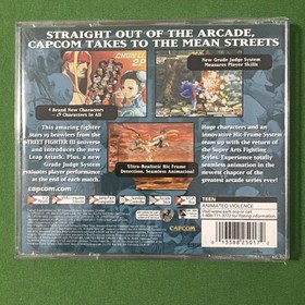 Street Fighter III 3 3rd Strike Sega Dreamcast Complete CIB Pristine Disc