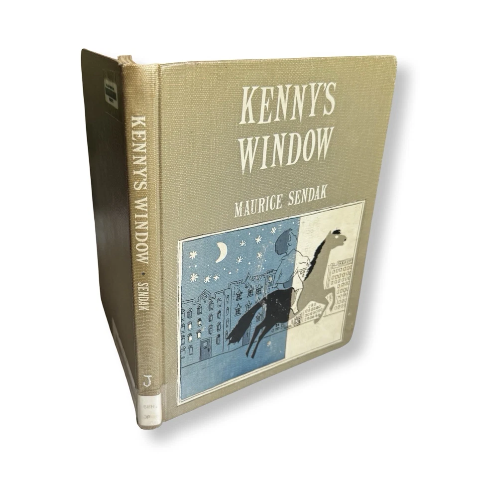 Kenny’s Window by Maurice Sendak – 1956 1st Ed HC – Ex-Library Copy – GUC - Image 3 of 4
