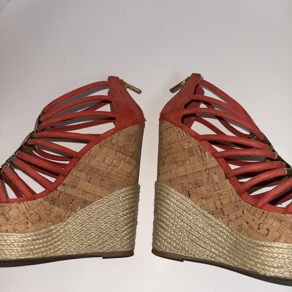 H by halston shoes Cute Summer Wedges Size 8 - Image 4 of 4