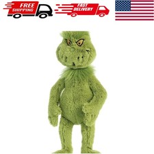 Officially Licensed 16-Inch Grinch Stuffed Animal - Soft  Safe for All Ages