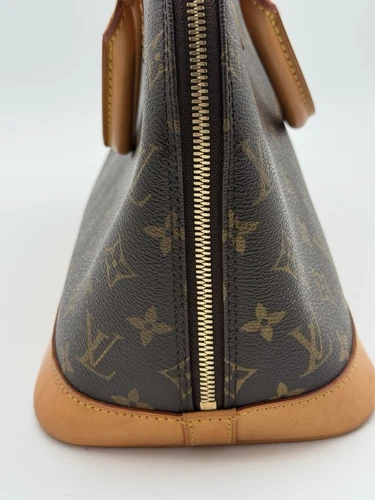 Louis Vuitton Alma Shoulder Bag PM Brown Canvas/Leather - Picture 16 of 23