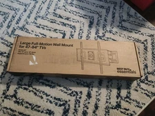 New Best Buy Essentials BE-MLFM Full Motion TV Wall Mount For 47–84" TVs - Black