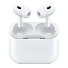 Apple AirPods Pro 2nd Gen USB-C MagSafe Case, Active Noise Cancelling, White