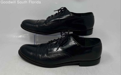 Stacy Adams Mens Madison Black Leather Formal Oxford Dress  display picture 2