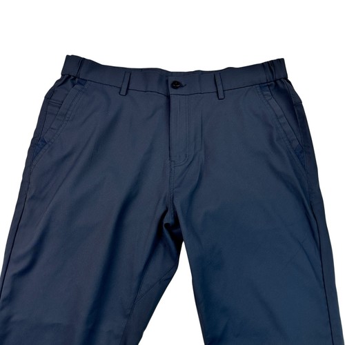 Jack Archer Pants Blue 34x28 Slim Fit Stretch Travel Chinos Polyester Jet Setter - Picture 2 of 22