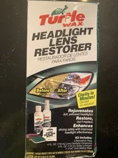 Turtle Wax Headlight Lens Restorer, New in Box!