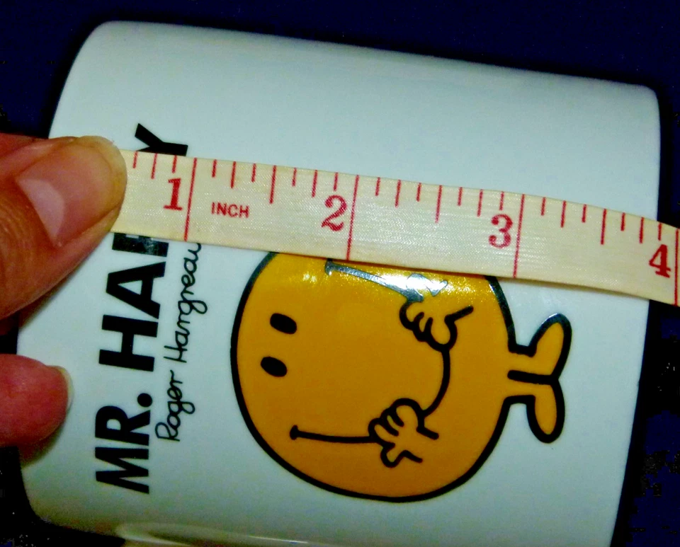 Mr HAPPY MUG Boxed UNUSED VGC Roger Hargreaves ceramic mug 2011 - Image 3 of 4