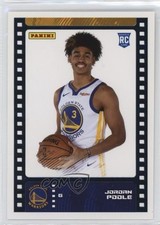 2019-20 Panini Sticker & Card Collection Jordan Poole #98 Rookie RC yf0. rookie card picture