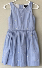 POLO RALPH LAUREN Sleeveless Fit And Flare Daisy Lined Dress Youth Girl Sz 10