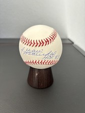 Juan Marichal Signed Baseball HOF 83 Inscribed Autograph Tristar COA Auto