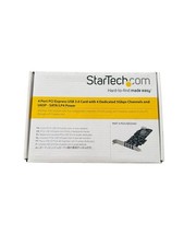 StarTech.com PEXUSB3S44V 4 Port PCI Express PCIe SuperSpeed USB 3.0 Card Adapt