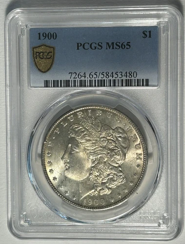 1900 MORGAN DOLLAR PCGS MS 65