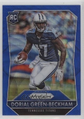 2015 Panini Prizm Rookies Blue Wave /150 Dorial Green-Beckham #232 Rookie RC 6h5
