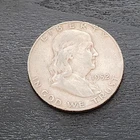 1952- S 50C Ben Franklin Half Dollar