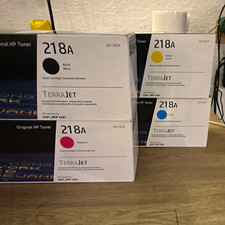 HP 218A Genuine Laser Toner Set CMYK W2180A W2181A W2182A W2183A