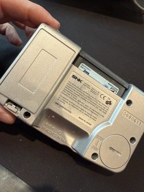SNK Neo Geo Pocket Color Platinum Silver System