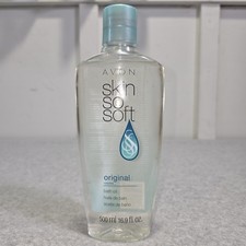Original Formula Avon Skin So Soft Bath Oil 16.9 oz Rare 2012 Formula