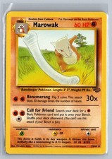 Marowak Uncommon Jungle 39/64 LP on eBay