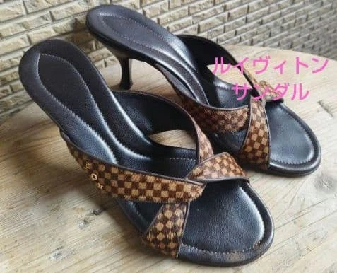 Louis Vuitton Damier Shoes In Women's Sandals & Flip Flops for