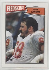 1987 Topps Russ Grimm #73 HOF 0a1