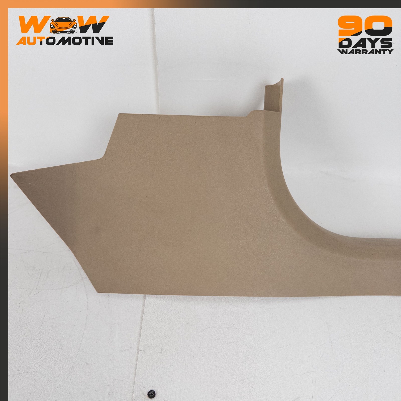 05-13 CHEVROLET CORVETTE C6 CADILLAC XLR FRONT RIGHT SILL PLATE TRIM BEIGE OEM