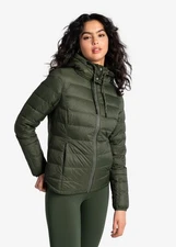 Lole Emeline Down Jacket Women's Down Jacket, Kombu, X-Small
