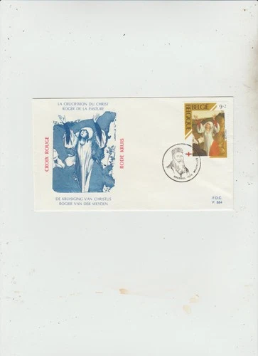 Belgium 1989  FDC  Red Cross issue   good condition