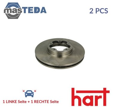 224 350 BREMSSCHEIBEN SATZ VORNE HART 2PCS NEU OE QUALITÄT