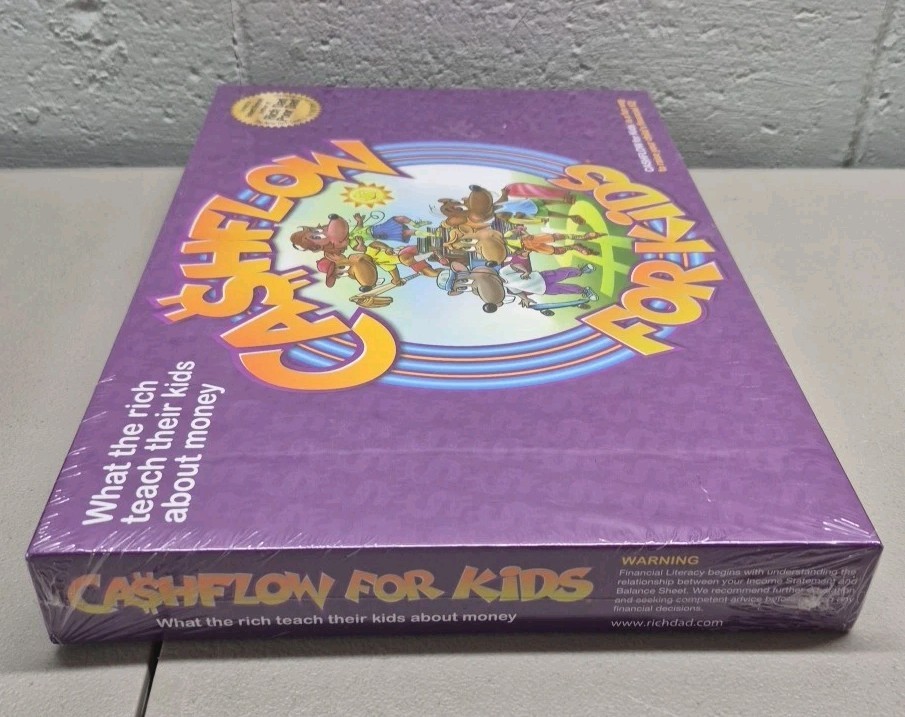 Cashflow for Kids Board Game Rich Dad New Sealed Finance Investing