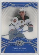 2021 Upper Deck Ultimate Collection Introductions Calen Addison #UI-27 Auto 1p1a