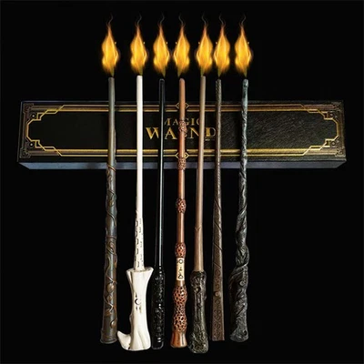 Harry Potter Magic Fire Wand Shooter Fireball Firing Wand Dumbledore Hermione·