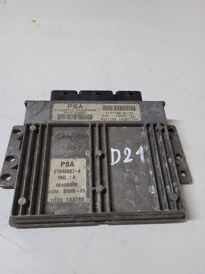 Peugeot 206 2000 9643134680 Motorsteuergerät Modul ECU TAD26392