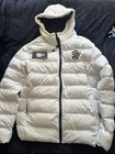 Men’s Sinners Attire Puffer Jacket White Size L BNWT Never Worn