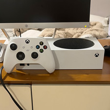 Imagen de Microsoft Xbox Series S White Home Console w/ Wireless Controller, HDMI USB-A