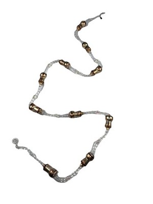 RARE Champagne Cork Glass Garland   68  Wine Bar / Bridal Shower Deco