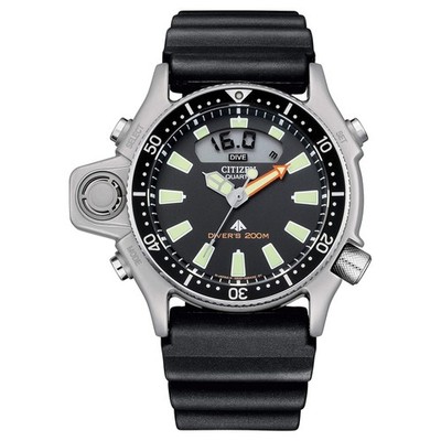 Citizen Promaster Aqualand I JP2000-08E Black Uhr mit Polyureband